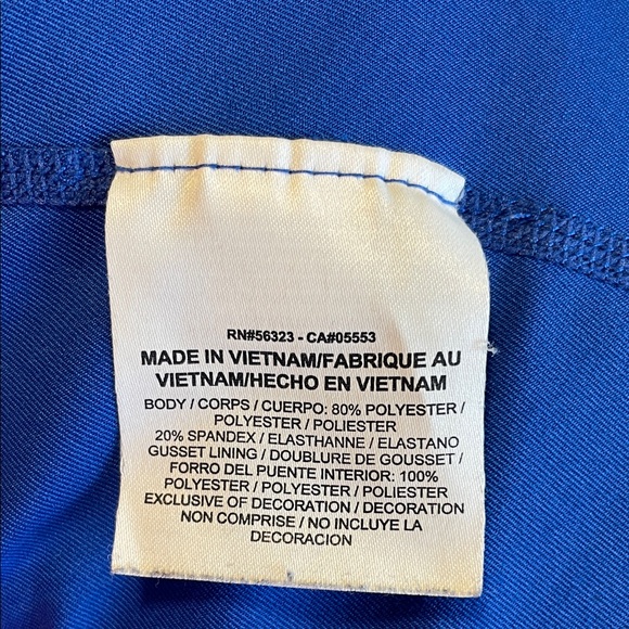 Nike Women’s Blue Compression Training Shorts Size M - Picture 5 of 5